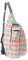 KAVU Mini Seiltasche Baumwolle Crossbody Sling, Federmontage, Einheitsgröße