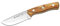 PUMA IP Jagd Outdoormesser Valencia Olive Stahl 1.4116 Daumenrampe Olivenholzgriffschalen braune Lederscheide Messer, blau, M