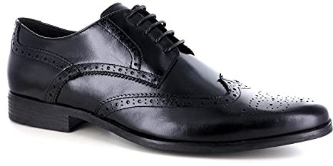 Nicola Benson, Herren Schnürhalbschuhe Schwarz Schwarz, Schwarz - Schwarz - Größe: 43 EU