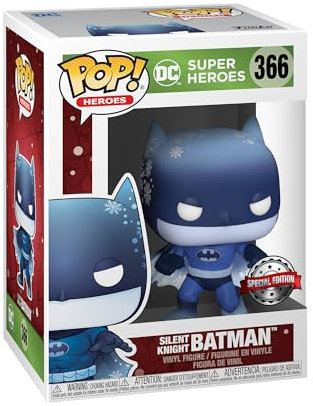 Funko Pop! Heroes: DC Holiday - Silent Knight Batman - DC Comics - Collectable Vinyl Figure - Gift Idea - Official Merchandise - Toys for Kids & Adults - Comic Books Fans