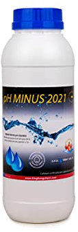 Minorador de pH para Piscinas Compatible Poliester/Liner y electrólisis - PH Minus 1 L - Reduce el pH del Agua – Formato Líquido - DIASA