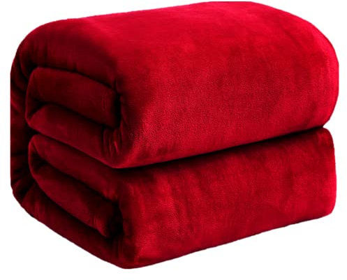 Red King Fleecedecke, luxuriös, superweich, Flanell, 220 x 240 cm