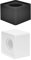 JIHUOO 2 Pcs Cube Microphone Flag Stations Square Microphone Covers Microphone Logo Boxes Holders Interview Mic Stands for Reporters