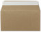 75 DIN Lang Brief-Umschläge Kraftpapier Braun - 11 x 22 cm - 120 g/m² Haftklebung Standard Brief-Kuverts für Taufe & Einladungen von Ihrem Glüxx-Agent