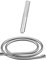 CHRIS BERGEN Brausegarnitur - SET aus Stabhandbrause und Brauseschlauch - in Chrom