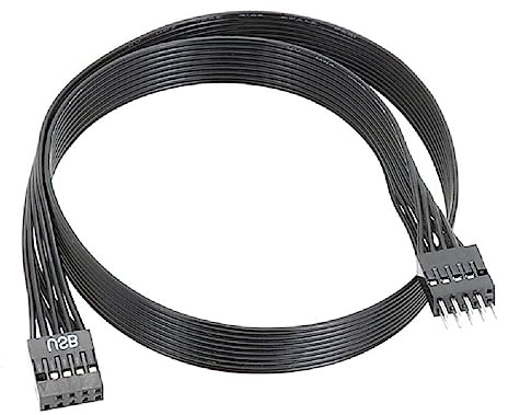 High 9 Pin USB 2.0 Extension Cable - Male to Female Port for Computer Motherboard (20Cm/30Cm/50Cm)