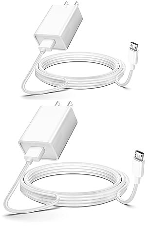 5Ft Charging Power Cable Cord for Arlo Pro/Pro2, Arlo Q,Arlo GO Indoor Camera, Wyze Cam Pan v3 v2,Netvue,Blink,Cloud,Yi Home Camera,Oculus go,Kasa Cam Wall Charger Adapter Replacement