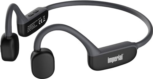 Imperial bluTC Active 2 – Knochenschall Kopfhörer (Bone Conduction, Bluetooth 5.3, 32 GB Speicher, 11 Stunden Spielzeit, Schweißresistent) – Schwarz