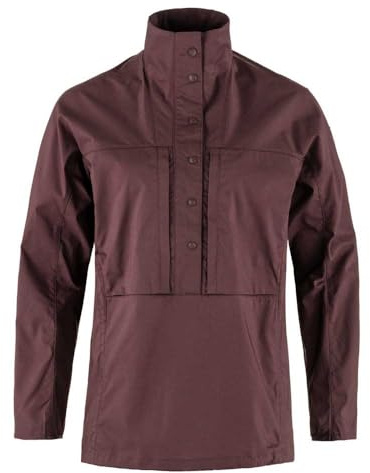 Fjällräven Damen Abisko Hike Anorak, Port, XL