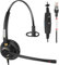 Arama RJ9 Telephone Headset with Microphone Noise Cancelling, Landline Headset Work for Cisco 7940 7942 6921 7841 7960 7970 7971 7931G 7941G 7945G 7962G 8841 8861 Call Centre Office Desk IP Phones