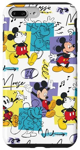 Disney Mickey Mouse Retro Classic Vintage Animation Designs Hülle für iPhone 7 Plus/8 Plus