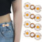 KYSUN 4pcs Hosen Enger Machen Clip, Verstellbaren Taillenschnallen, Jean Knopfnadeln Verstellbare Nagelfreie Taillenschnallen Hosenbund Enger Machen für Hosen Jeans