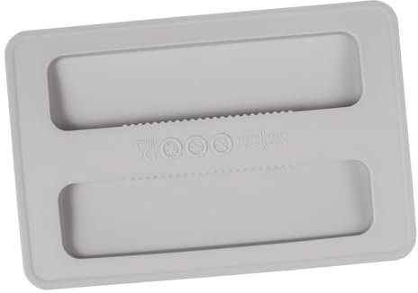 Generisch Küchenmaschinenabdeckung Mikrowellenabdeckung Alufolienschalen mit Deckel toaster abdeckung toaster zubehör reiskocher Geräteabdeckung Deckel des Brotbackautomaten Kieselgel Grey