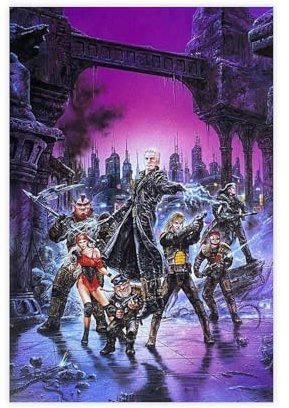 LIPOYE Luis Royo Poster auf Leinwand, Schlafzimmer, Dekoration, Landschaft, Büro, Raumdekoration, Geschenk, 20 x 30 cm