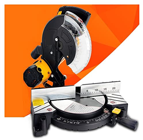 Precision Goniometer 10 Inch Electric Mitre Saw Angle Compound Sliding Free Cutting Machine Precision Miter Saws For Aluminum Wood Plastic Clear Scale