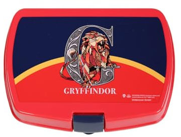 Bagtrotter Scatola pranzo in plastica Harry Potter Rosso