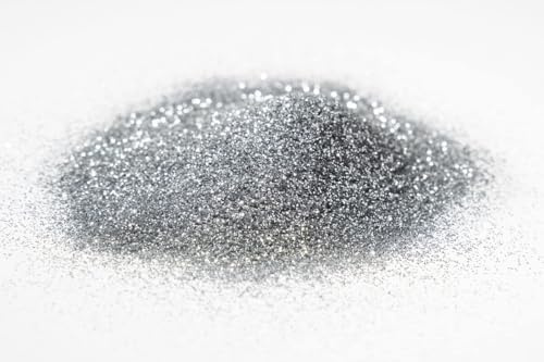 EliteKoopers Fine Glitter 100g Shine Powder for Art and Craft, Nail Art, Paint, Walls Decoration, Cosmatic (Silver)