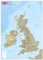 GeoMetro XL politische/physische Karte von Großbritannien UK (100 x 140cm) mit beidseitiger Laminierung, beschreibbar, inkl. Irland, Autobahnen