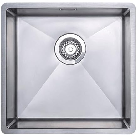 Austen & Co. Roma Stainless Steel Large Inset/Undermount Single Bowl Kitchen Sink
