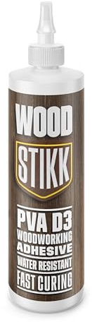 Woodstikk D3 PVA Water Resistant Wood Glue - 1kg