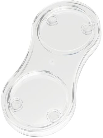 MOTHNUR Acrylic Grinder Stand Tray Mill Base for Pepper Salt Grinders Versatile Kitchen and Dining Table Decor Holder for Home and Housewarming