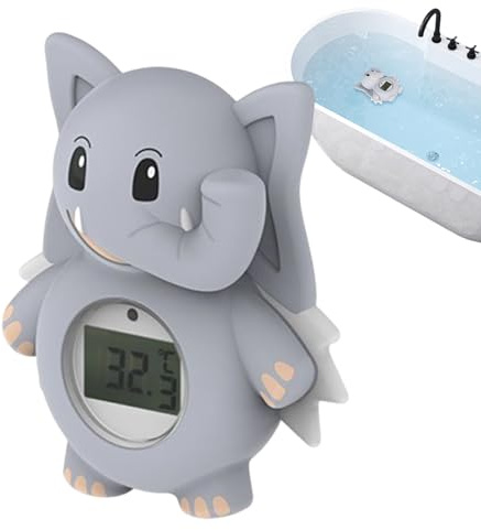 Kustimantu Baby-Thermometer, Montage von Bodendichtungen mit Saugnapf | für Pool, Badezimmer, Dusche, Außenbereich | Spaltenfixierer für Haus