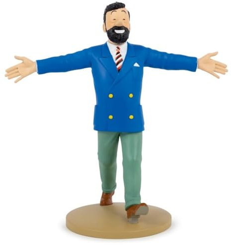 Tintinimaginatio - Figura de colección de tintín, color azul (13 cm), color azul