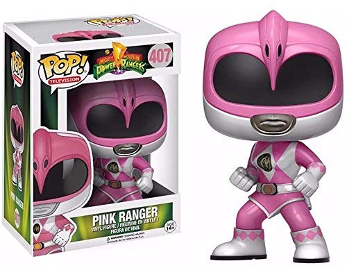 Funko 12577 Power Rangers Ranger, Rose Métallique