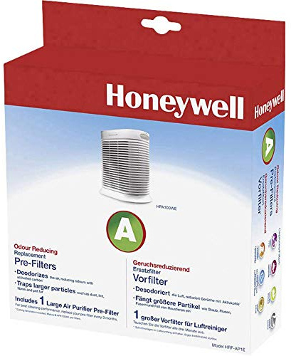 Honeywell Geruchsreduzierender Ersatzfilter HRF-AP1E für die Anwendung im Luftreiniger HPA100WE, 1 Stück