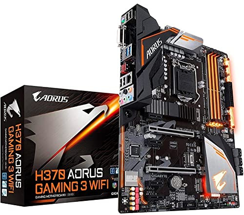 GIGABYTE H370 AORUS Gaming 3 WiFi (LGA1151/Intel/USB3.1 Gen 2 Type A, Type C/HDMI/M.2/ATX/DDR4/Motherboard)