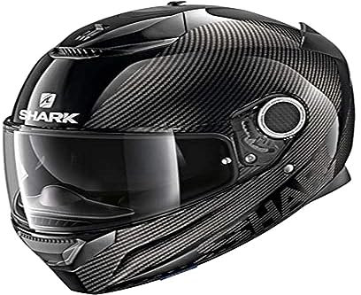 SHARK Herren NC Motorrad Helm, Schwarz, L