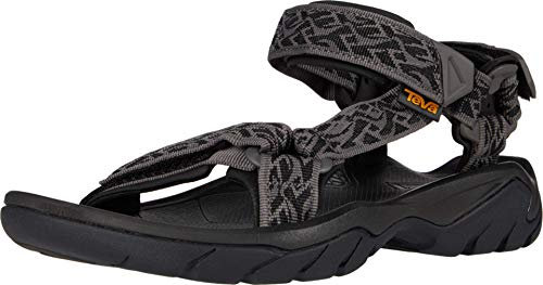 Teva Damen Terra Fi 5 Universal Mens Sandalen, Schwarz Wavy Trail Black Wtbc, 42 EU
