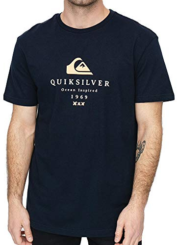 Quiksilver First Fire - Camiseta para Hombre (Paquete de 1)
