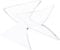 Plymor Nautilus Muschelhalter, Acryl, transparent, 6 cm H x 7 cm B x 9,2 cm T