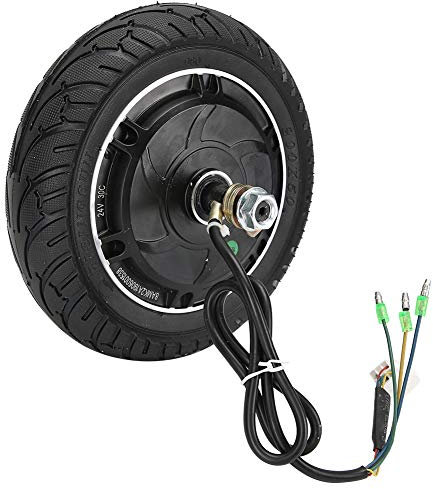 Bürstenloser 8 Zoll Elektroroller, Radnabenmotor für Mobilitätsroller und Kraftfahrzeugzubehör Übermäßige Motorrad Hinterrad Umwandlung Kit Gewichtslinie elektrisch Elektrisches Fahrrad Das Rad