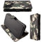 caseroxx Bookstyle-Case für Cat S62 Pro, mit oder ohne Displayschutz (Bookstyle-Case mit Displayschutz, Camouflage)