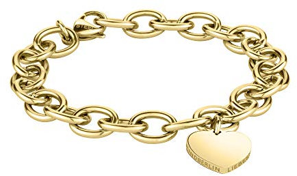 Armband mit Anhänger aus Edelstahl Gold