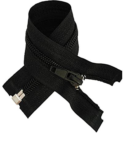 Liovns Mdingbao-Reißverschluss 5# 5 stücke 15 cm-180cm Nylon Zip Schwarz Farbe Reißverschluss Kunststoff Nylon Reißverschluss Spule Nähen Hosen Reißverschlüsse DIY. Nähzubehör, Glatt und langlebig