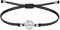 coitgo-Pulsera con amuleto de la Suerte y Protección Acero inoxidable- Pulsera Mujer o Hombre - Pulsera Arbol de Vida - Pulsera Hilo Encerado Hecho a Mano (Arbol de vida Plateado)