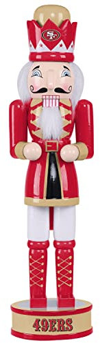 FOCO San Francisco 49ers NFL Nussknacker Holzfigur 35cm