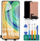 Para Xiaomi 11 Lite 5G NE Pantalla LCD de repuesto para Xiaomi 11 Lite 5G NE, digitalizador de pantalla táctil 2107113SG (negro)
