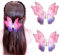 VIKY® Schmetterling Haarschmuck Mädchen,3D Schmetterling Haarspange Beweglich,Glitter Haarschmuck Kinder Mädchen, Schmetterling Haarklammer Deko,Butterfly Clip Set Haarschmuck für Mädchen Damen Kinder