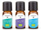 NeoOrganic® Lieblingsdüfte – Bio Aromaset ätherische Öle – Bio Lavendelöl, Bio Eukalyptusöl und Bio Pfefferminzöl – 3 x 10ml