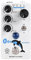 Btuty Distorsion/Overdrive Guitare Effet Pédale 4 Mode Interrupteur Volume/Tone/Drive Commandes Compact Portable Digital Overdrive Effet Processeur pour Guitare électrique