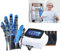Stroke Hand Splint Assistive Handschuhe Beschützer Exoskelett Manuelles Training mit LCD-Touchscreen/Timing/Trainingsintensität,Left-XL