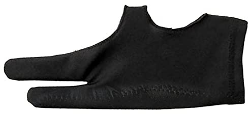 Kongou Anti-Touch-Handschuh | Künstlerhandschuh mit Zwei Fingern - Zeichentablett-Handschuh Zwei-Finger-Glatt-Elastizität für Stylus-Stift-Bleistift-Skizzieren Malen rechte oder Linke Hand