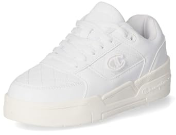 Champion RD18 Heritage Quilt W Low, Damen-Sneaker, Weiß/Weiß (WW002), 38,5 EU, Weiß Off White Ww002, 38.5 EU