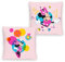 Minnie Mouse Kissen Balloon 40x40 cm Dekokissen Kuschelkissen Wendekissen Kinderkissen Schmusekissen Kopfkissen Disney Mickey Maus Daisy Donald Goofy Vorder- und Rückseite passend zur Bettwäsche