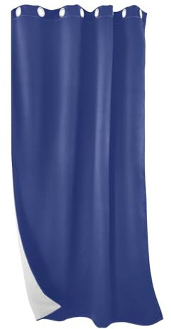 RPLIFE Tende per fondali blu minerale scuro, tende strette per finestre, tende isolate