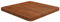 Juroupi Tischplatte Quadratisch Dunkelbraun 40x40x2,5cm Tabletop Holzlatten Schreibtischplatte Massivholzplatte Tischplatte Eiche Behandelt